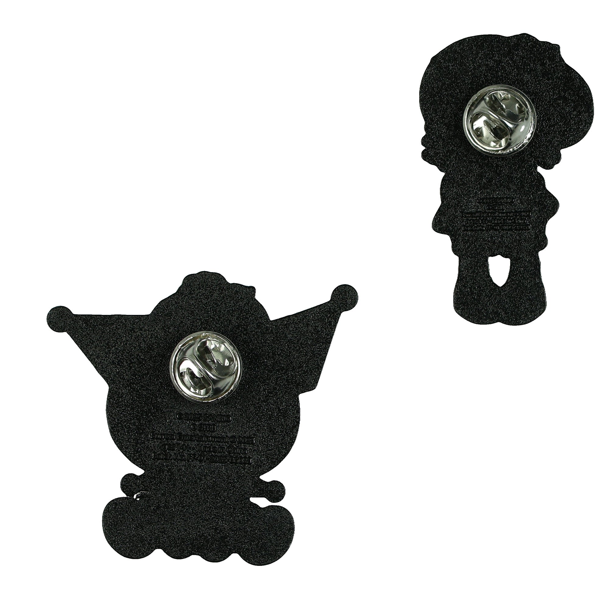 Hello Kitty X Kuromi Enamel Lapel Pin 2-Pack Set