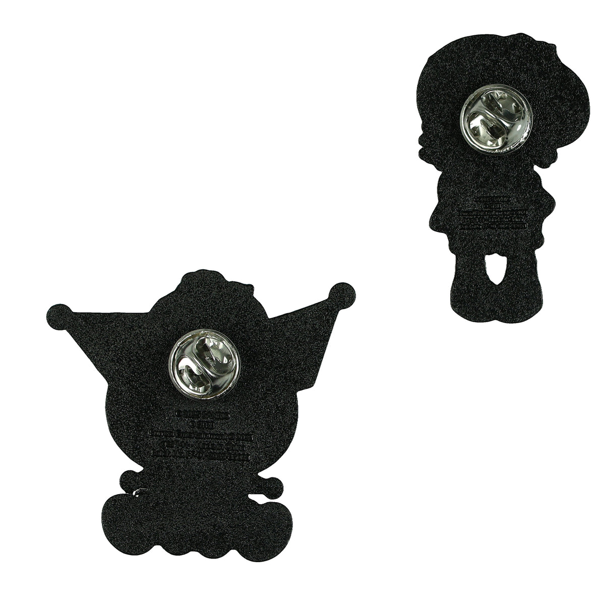 Hello Kitty X Kuromi Enamel Lapel Pin 2-Pack Set