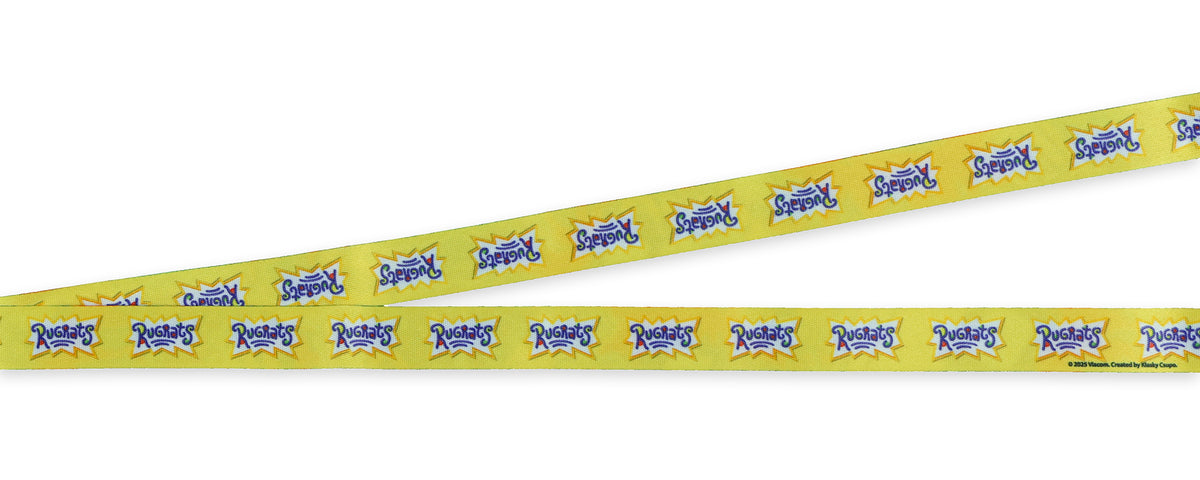 Nickelodeon Rugrats Lanyard Breakaway Strap with Clear ID Badge Holder Keychain