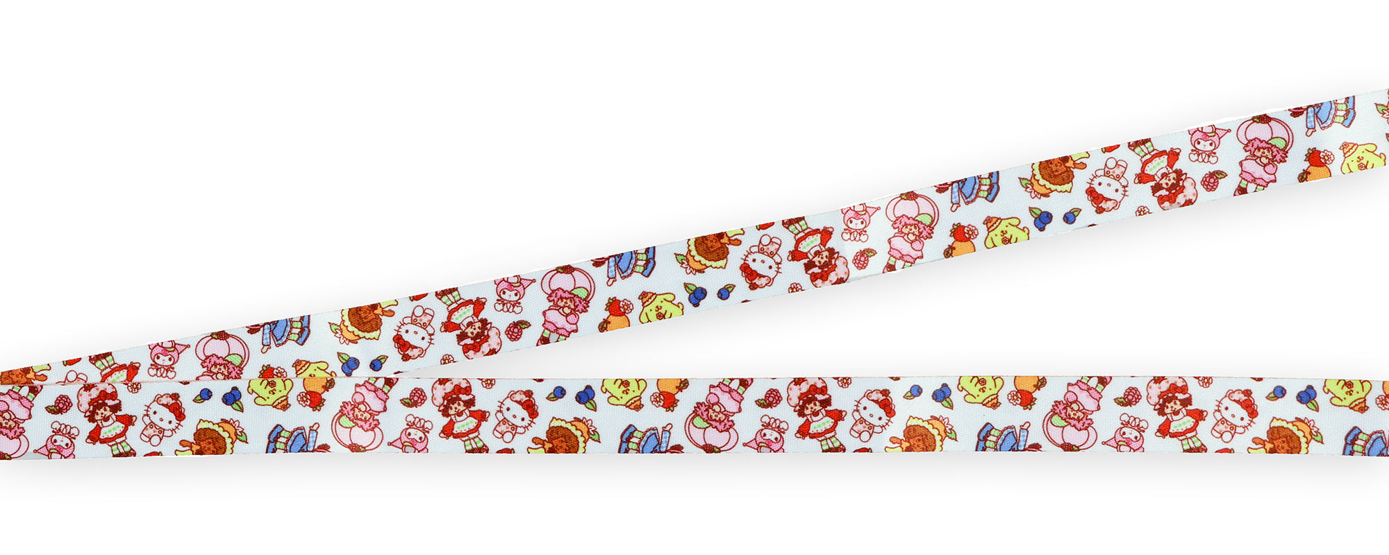 Strawberry Shortcake X Sanrio Hello Kitty & Friends Brakeaway Lanyard ID Holder