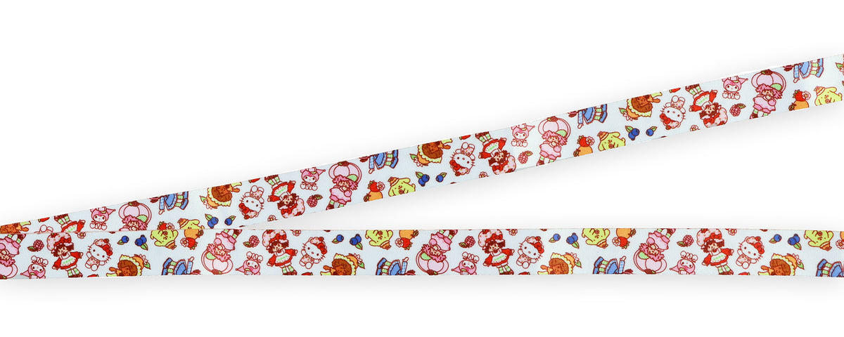 Strawberry Shortcake X Sanrio Hello Kitty & Friends Brakeaway Lanyard ID Holder