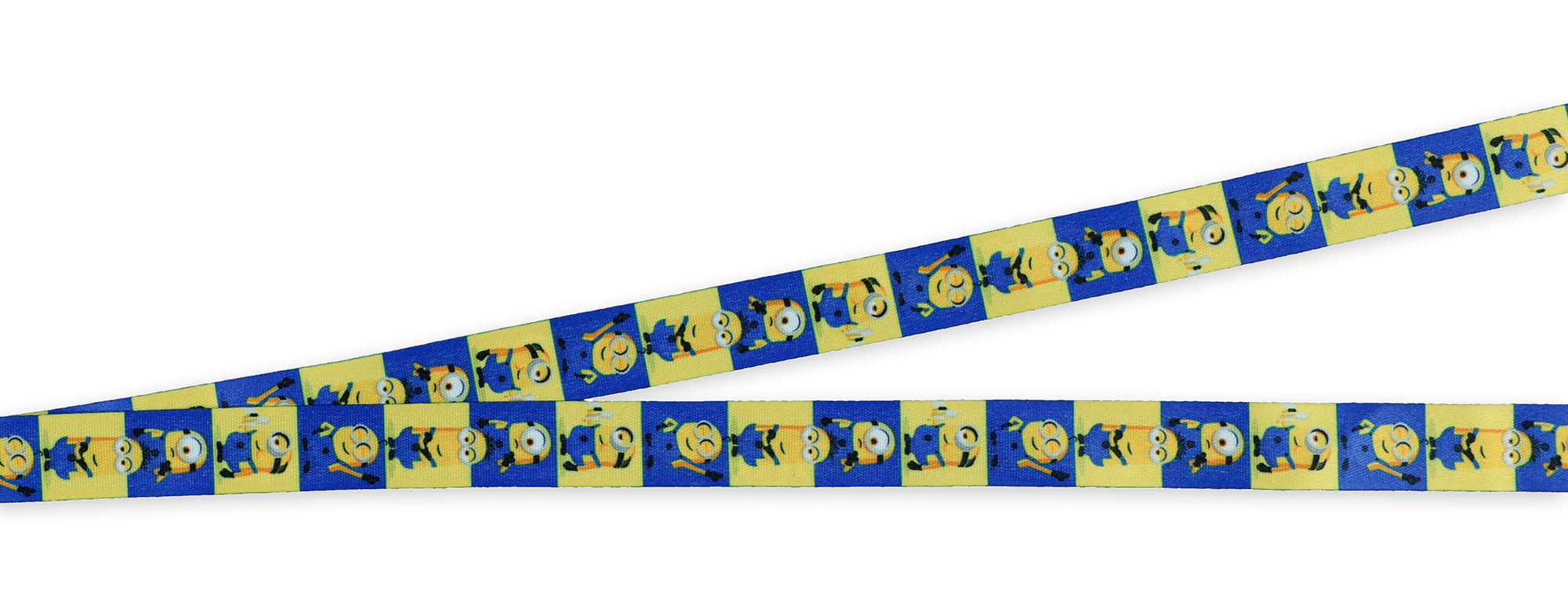 Minions Lanyard Character-Inspired Breakaway Clear ID Badge Holder Keychain