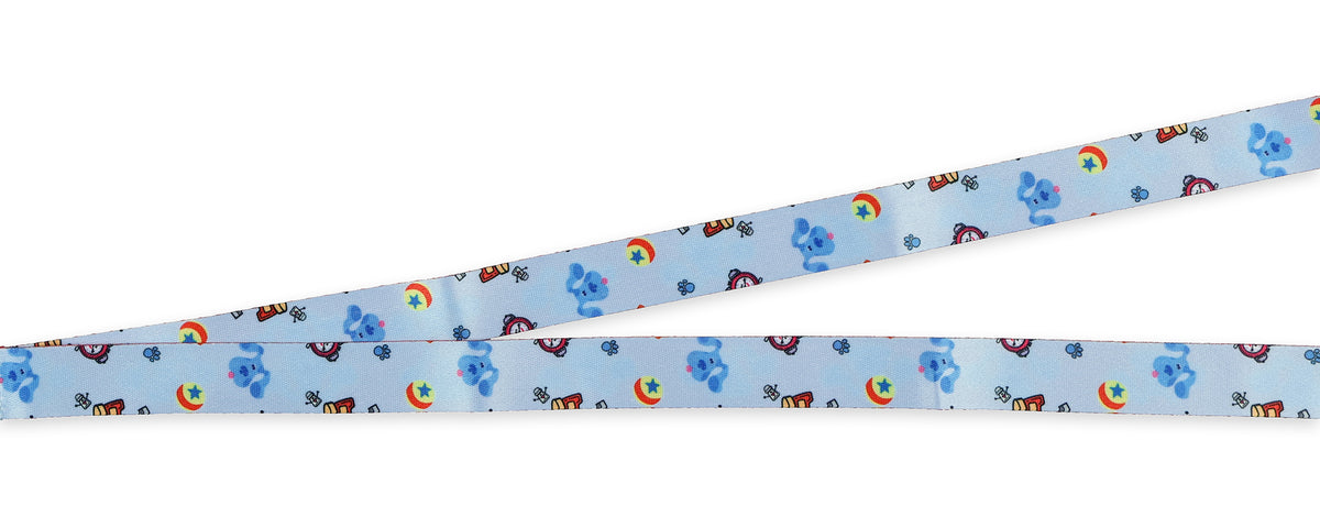 Blue's Clues Lanyard Let's Imagine Design Breakaway ID Badge Holder Keychain