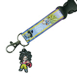 Dragonball GT Lanyard Character Design Breakaway Clear ID Badge Holder Keychain