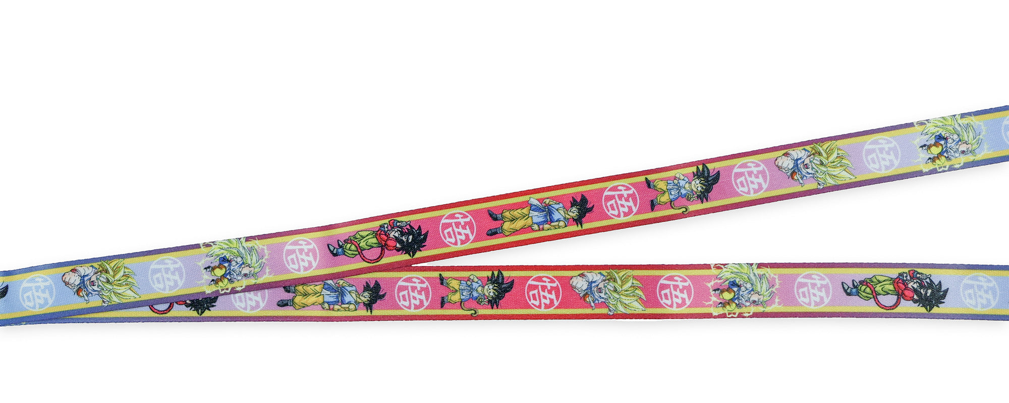 Dragonball GT Lanyard Character Design Breakaway Clear ID Badge Holder Keychain