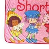 The World of Strawberry Shortcake Blanket Best Friends Plush Fleece Throw