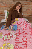 The World of Strawberry Shortcake Blanket Best Friends Plush Fleece Throw