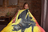 How To Train Your Dragon Blanket With Matching Button Toothless Throw 45" X 60"