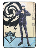 Jujutsu Kaisen Anime Blanket Satoru Gojo Symbol Fleece Throw 45" X 60"