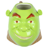 Dreamworks Shrek Mug Ceramic 3D Molded Face Design Coffee 20 oz Cup Drinkware
