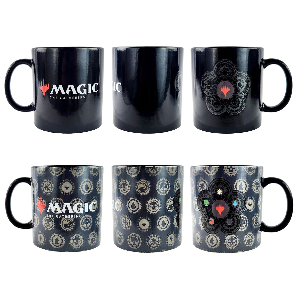 Magic The Gathering Mug 15 oz Ceramic Heat Changing Planeswalker Coffee Cup