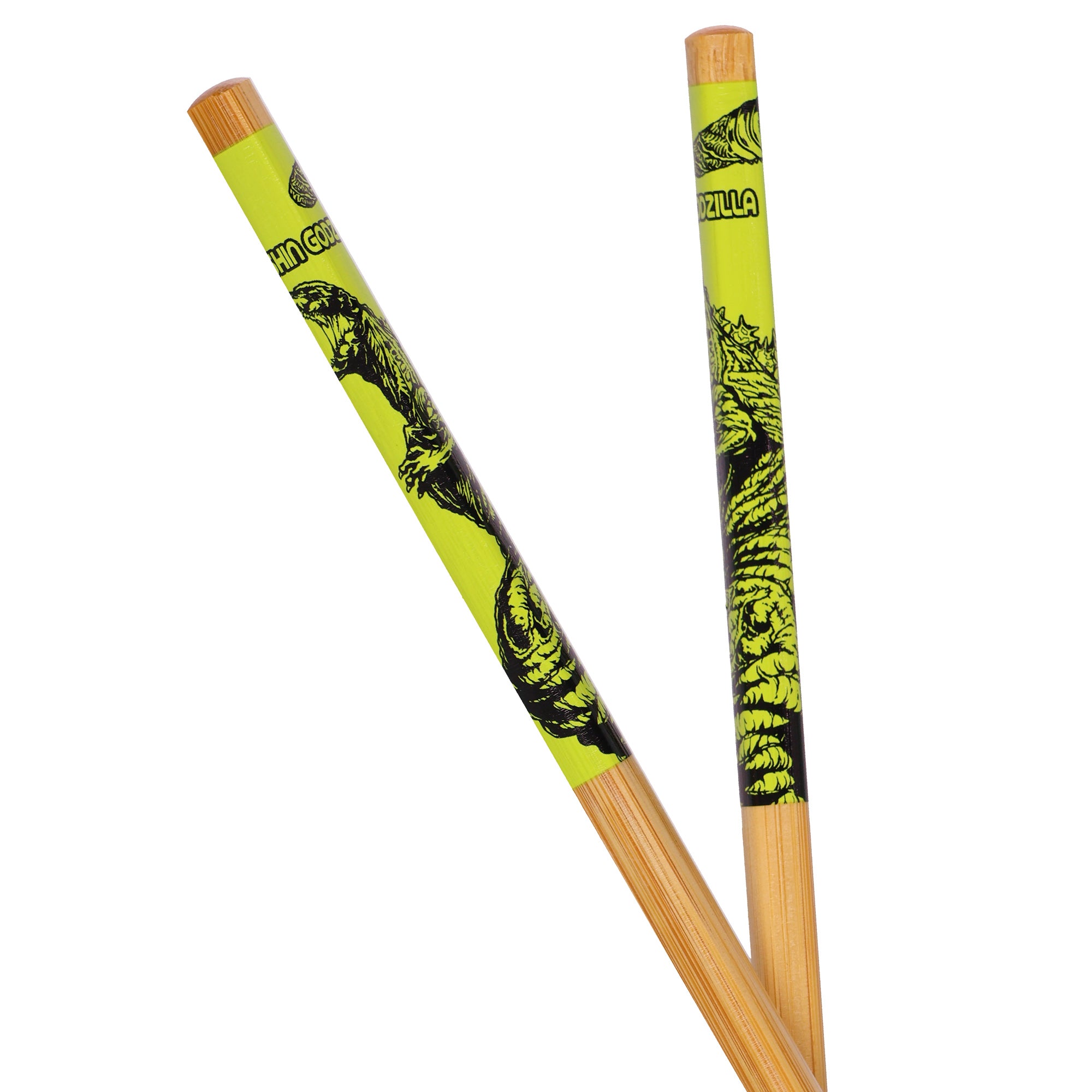 Godzilla Chopsticks 4-Pair 9.5" Reusable Utensil Set Character Logo Designs