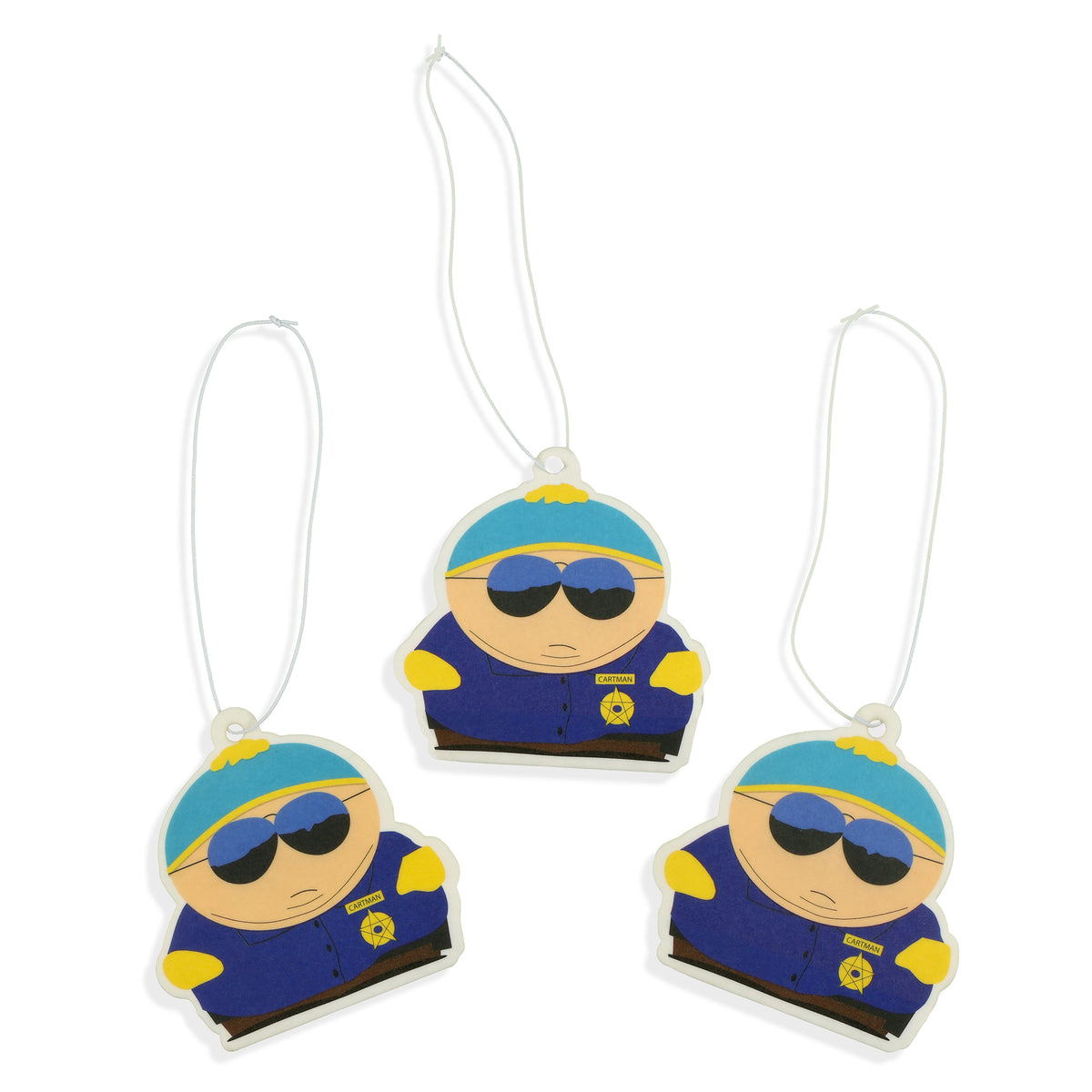 South Park Car Air Fresheners Cartman Watermelon Scented, 3 Pack Hanging Set