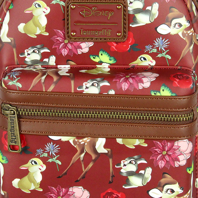 Loungefly Disney Bambi And Friends Mini Backpack 11"