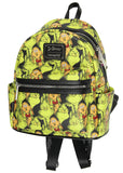 Dr. Seuss GRINCH and Max All-Over Print Faux Leather Mini Backpack
