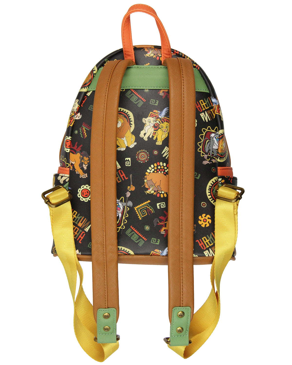 Loungefly Disney Lion King Multi-Character Tribal Patterns Mini Backpack 11"