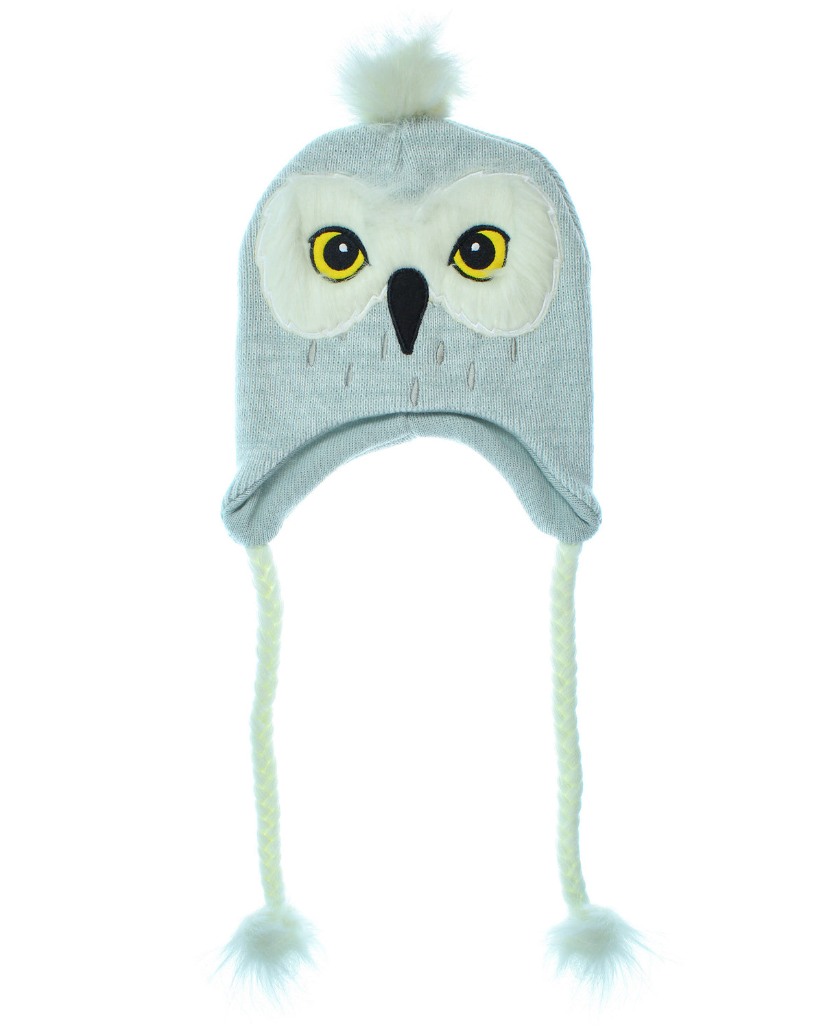 Harry Potter Beanie Hedwig Owl Costume Laplander Hat Pom Beanie