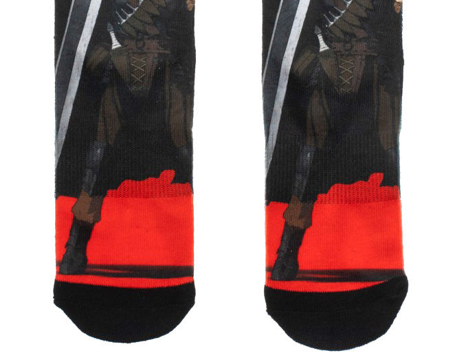Berserk Guts Japanese Anime Sublimated All Over Print Crew Socks