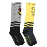 Harry Potter Juniors' Knee-High Hufflepuff And Hogwarts Socks