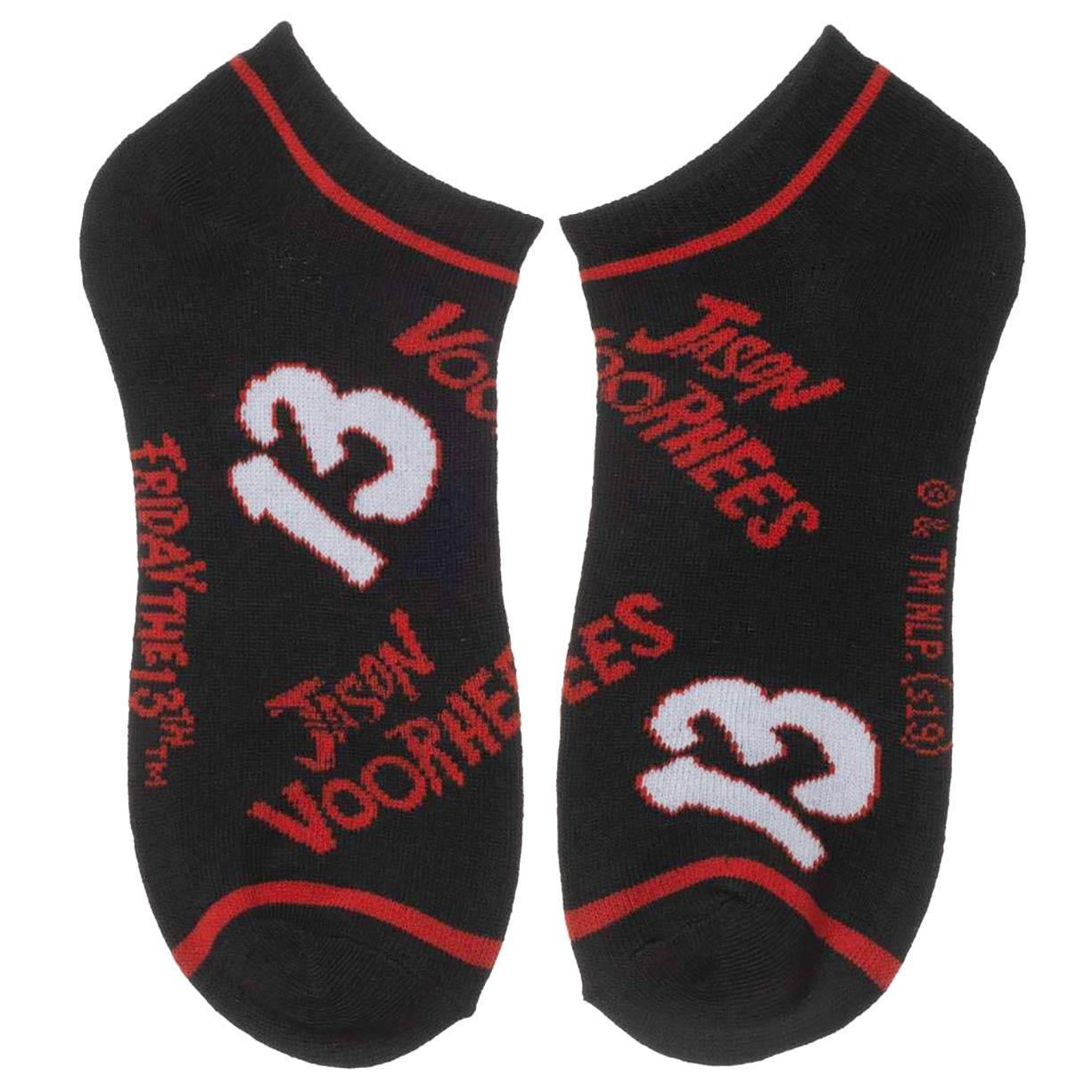 Friday The 13th Camp Crystal Lake Jason Ankle Socks 5PK for Men and Woman
