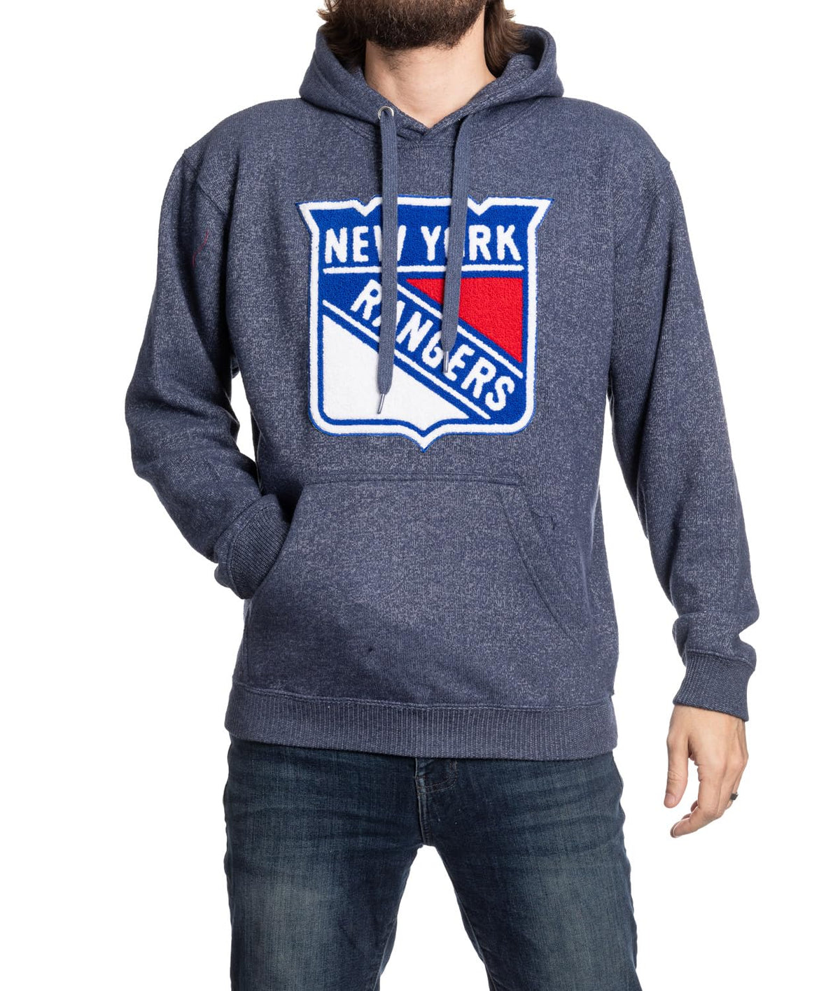Calhoun NHL Surf & Skate New York Rangers Hoodie with Team Logo Crest (S)