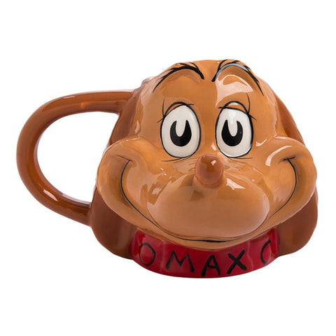 Dr. Seuss Max the Dog Sculpted Ceramic Mug 16 oz