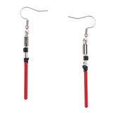 Star Wars Earrings Light Saber Dangle Ear Hook 3-Pair Set