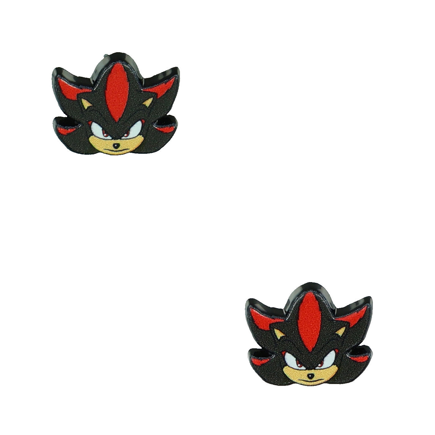 Sonic the Hedgehog 3 Earrings 4-Pair Character Design Stud Jewelry Earring Set