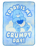 Care Bears Blanket Today Is My Grumpy Day Fleece Throw 45"X60"