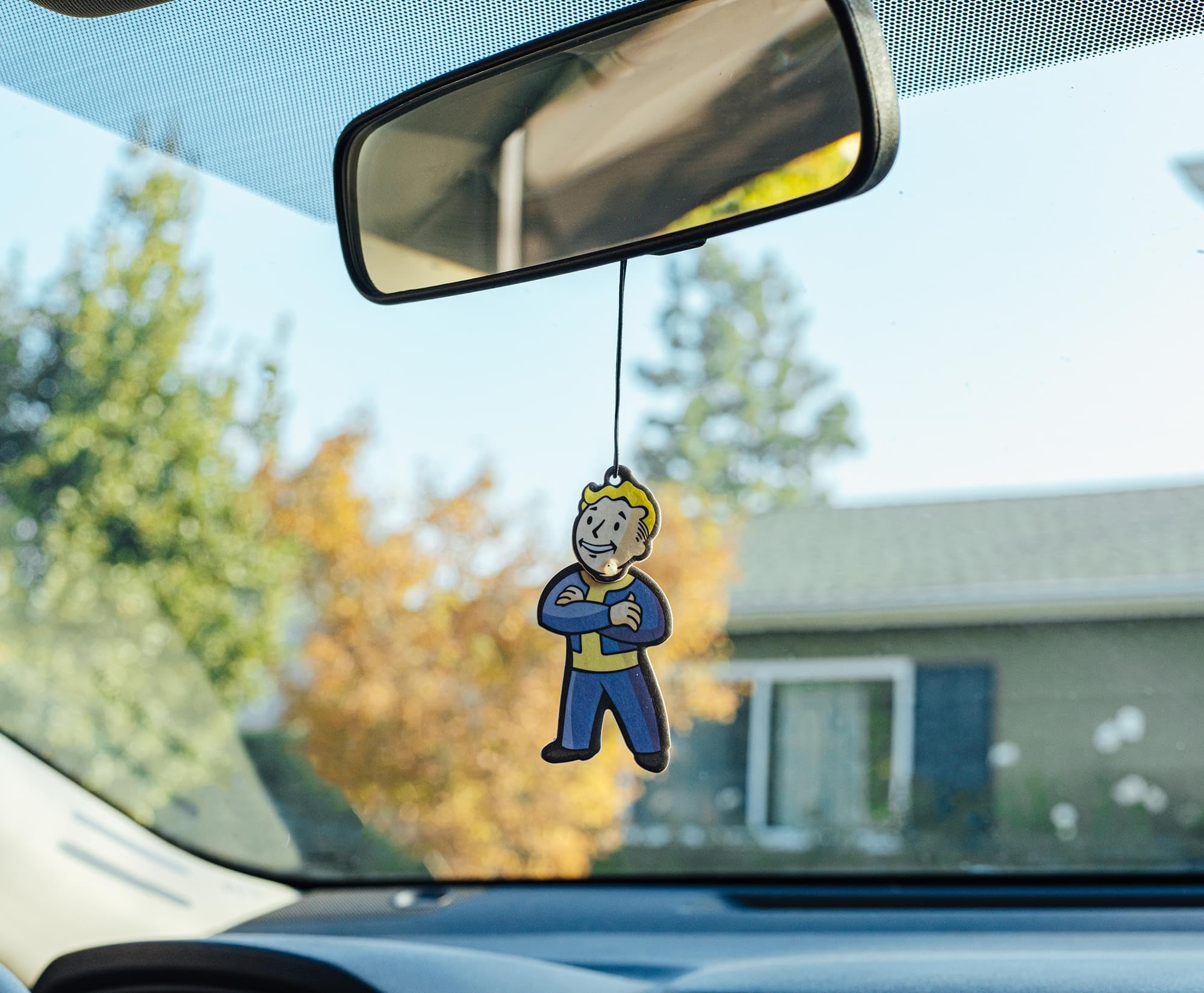 Fallout Boy Wiggler Head Cardboard Hanging Air Freshener- Vanilla Scent