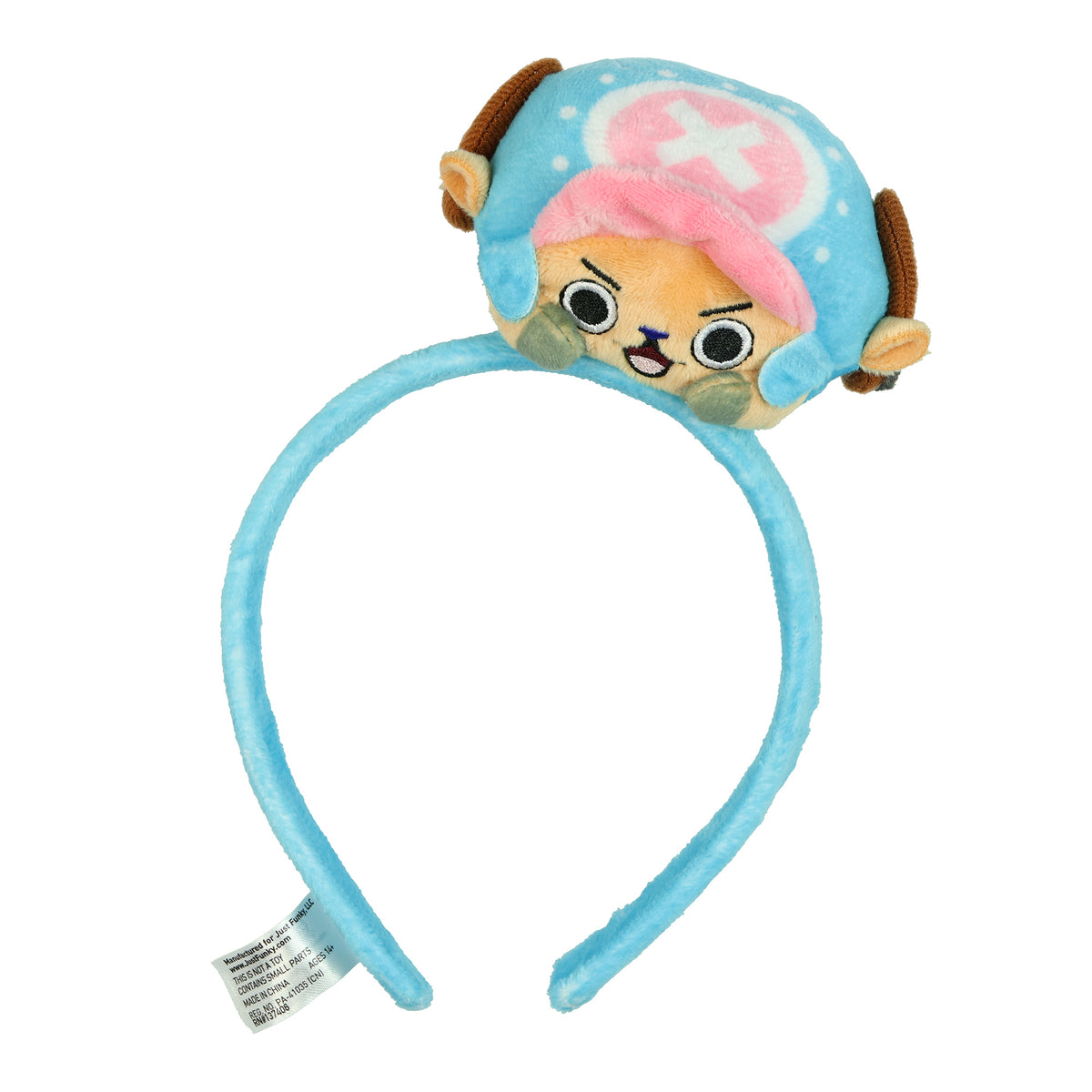 One Piece Headband Women's Tony Tony Chopper Soft Plush Character Hair Accessory