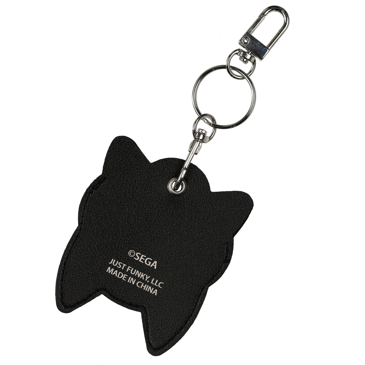 Sonic The Hedgehog PU Leather Sonic Air Tag Holder Keychain With Lobster Clasp