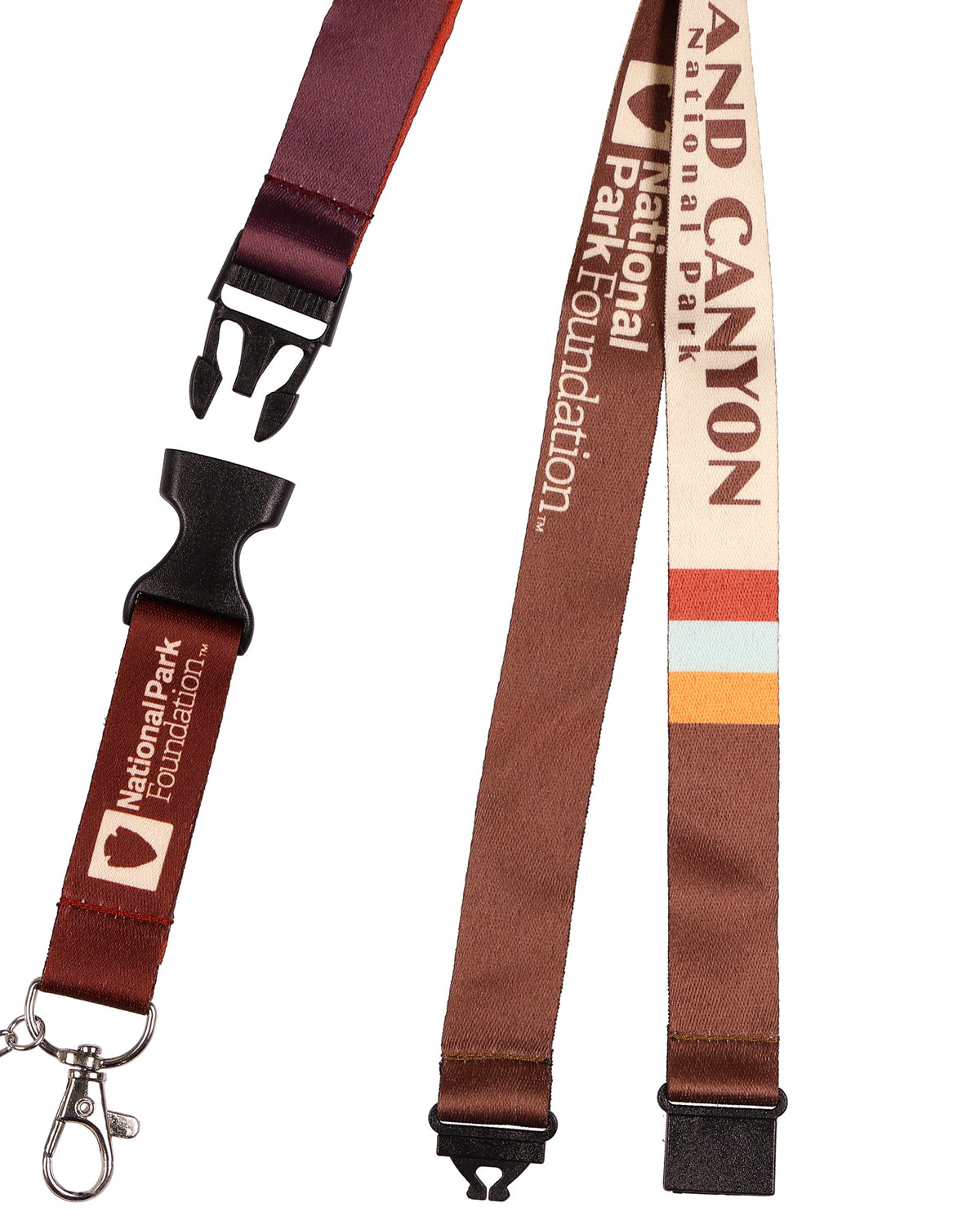 Grand Canyon National Park Lanyard ID Badge Holder Breakaway Keychain Wood Charm