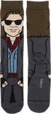 The Breakfast Club Teen Movie John Bender 360 Character Collection Crew Socks