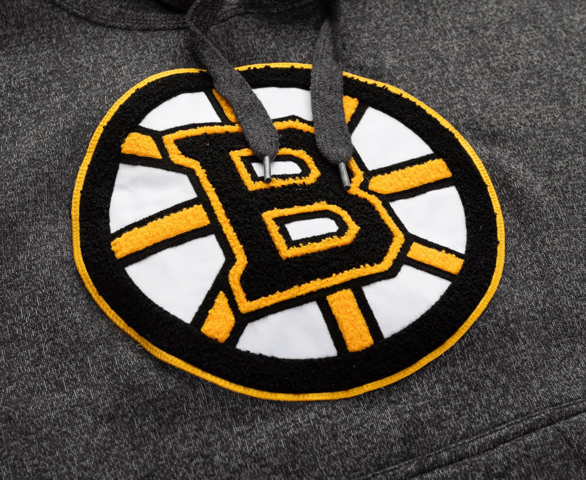 Calhoun NHL Surf & Skate Boston Bruins Pullover Hoodie with Team Logo Crest (S)