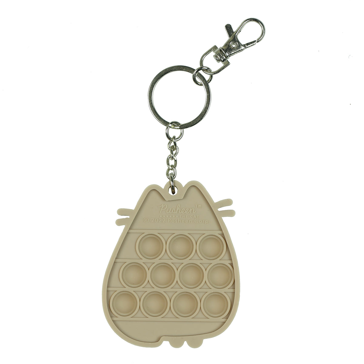 Pusheen The Cat Bubble Fidget Popper Keychain Sensory Toy 3"