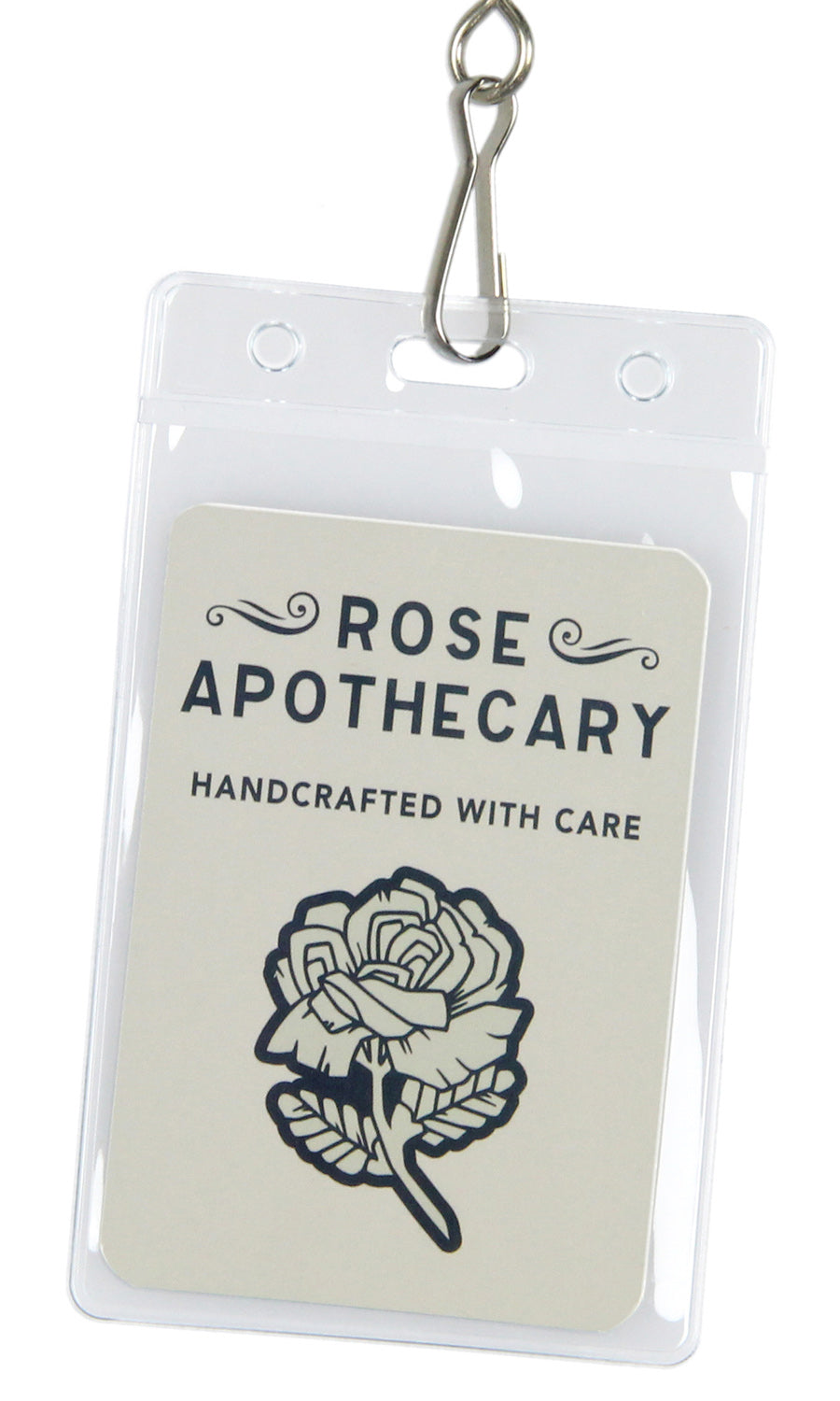 Schitts Creek Lanyard Rose Apothecary ID Badge Holder Keychain Lanyard