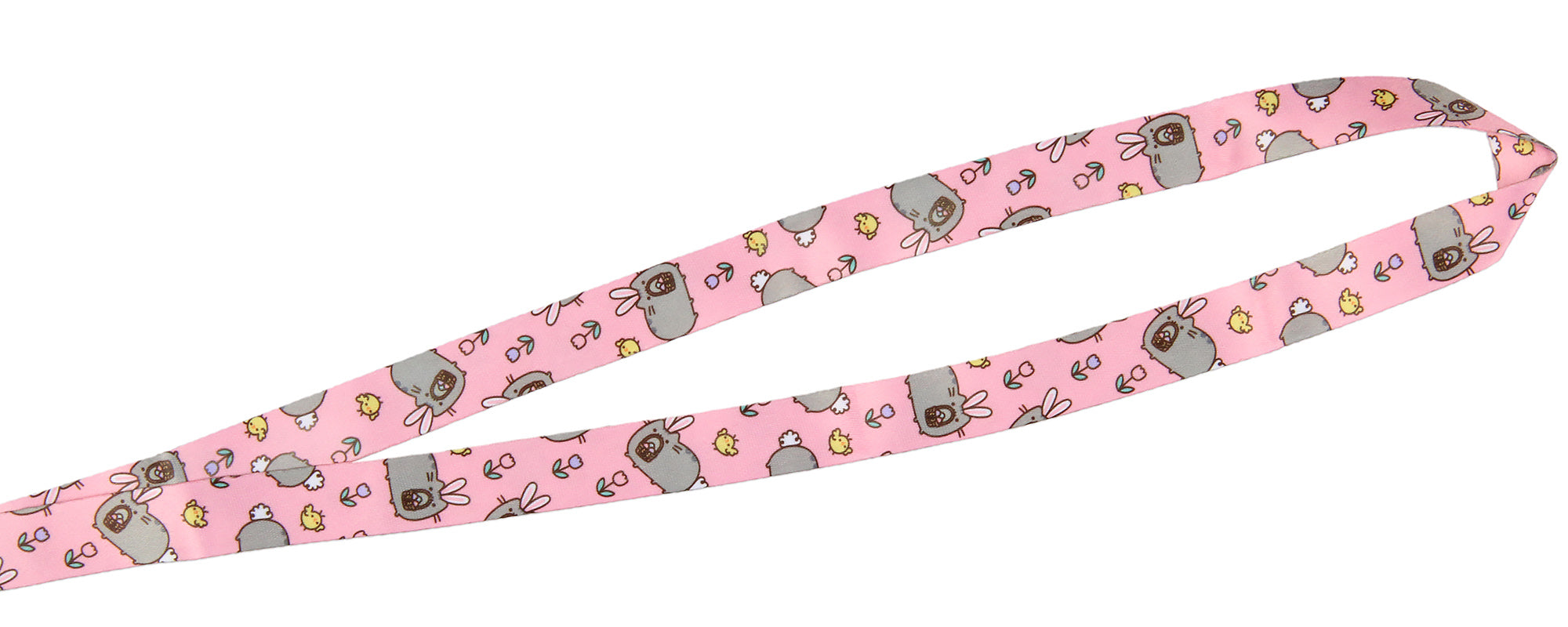 Pusheen The Cat Easter Bunny Ears ID Badge Card Holder Strap Lanyard