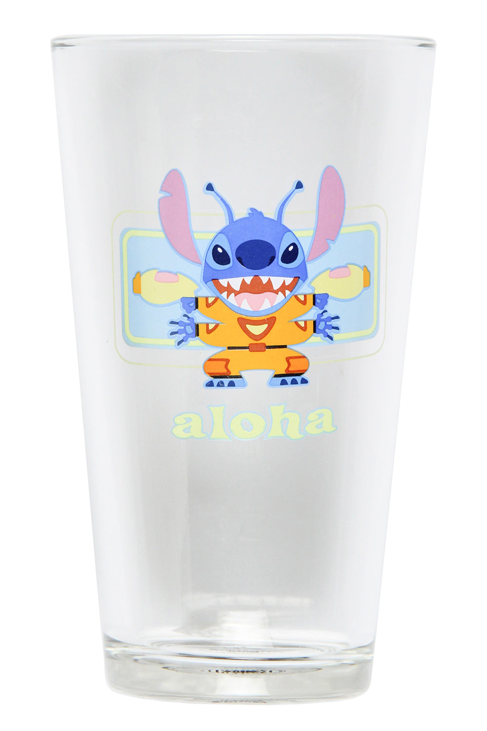 Disney Lilo & Stitch 3 Pairs of Socks And Pint Glass Gift Set Bundle