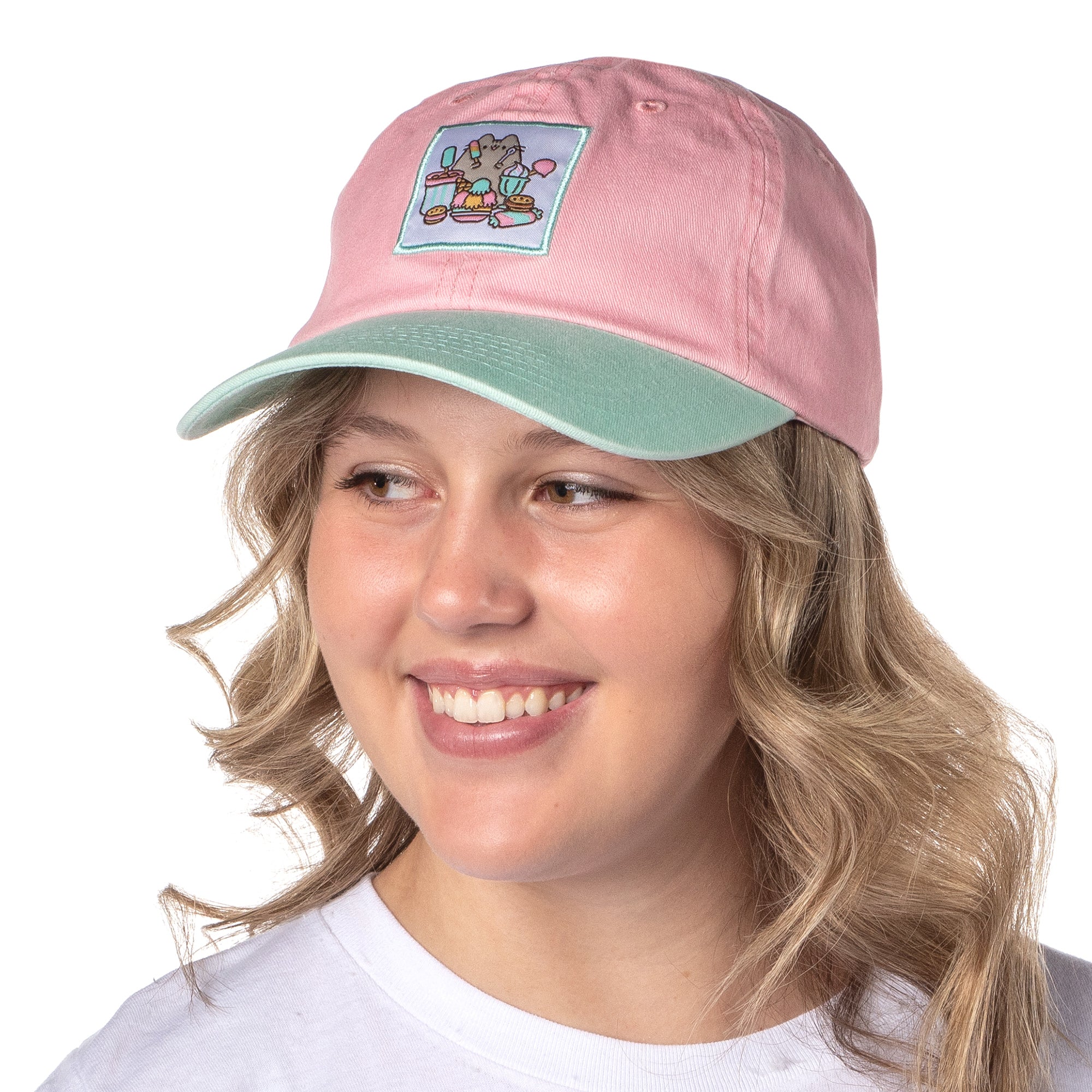 Pusheen The Cat Snacks And Treats Adjustable Hat For Women