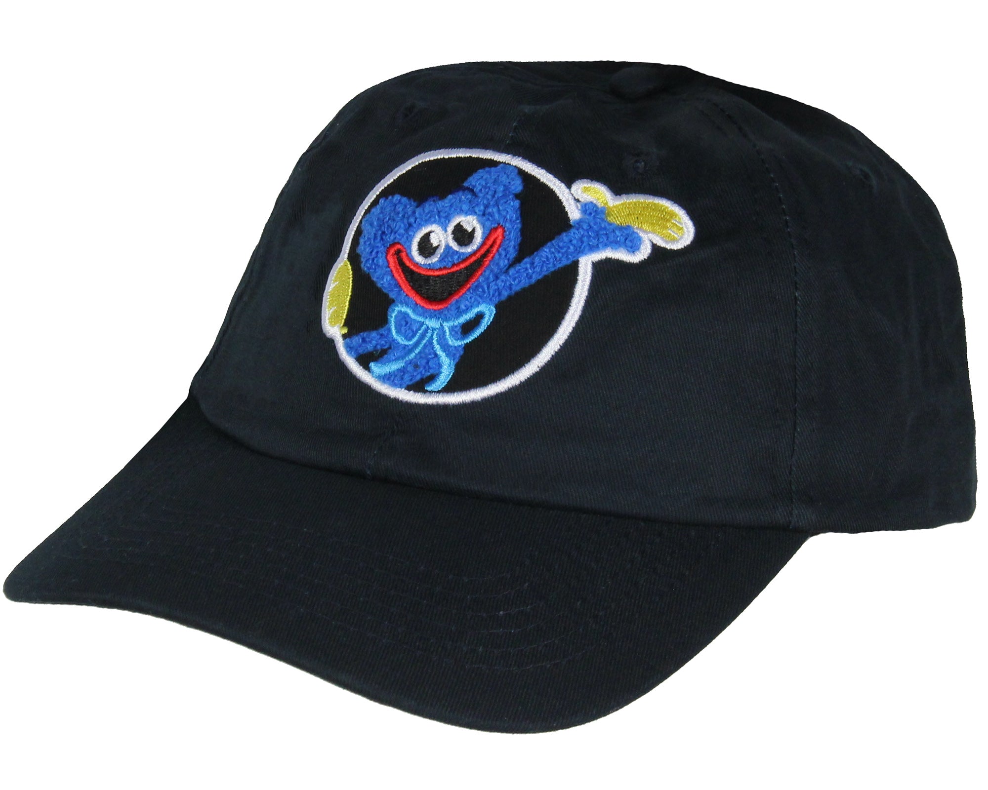 Poppy Playtime Huggy Wuggy Welcome Adjustable OSFM Dad Hat Cap for Men and Women