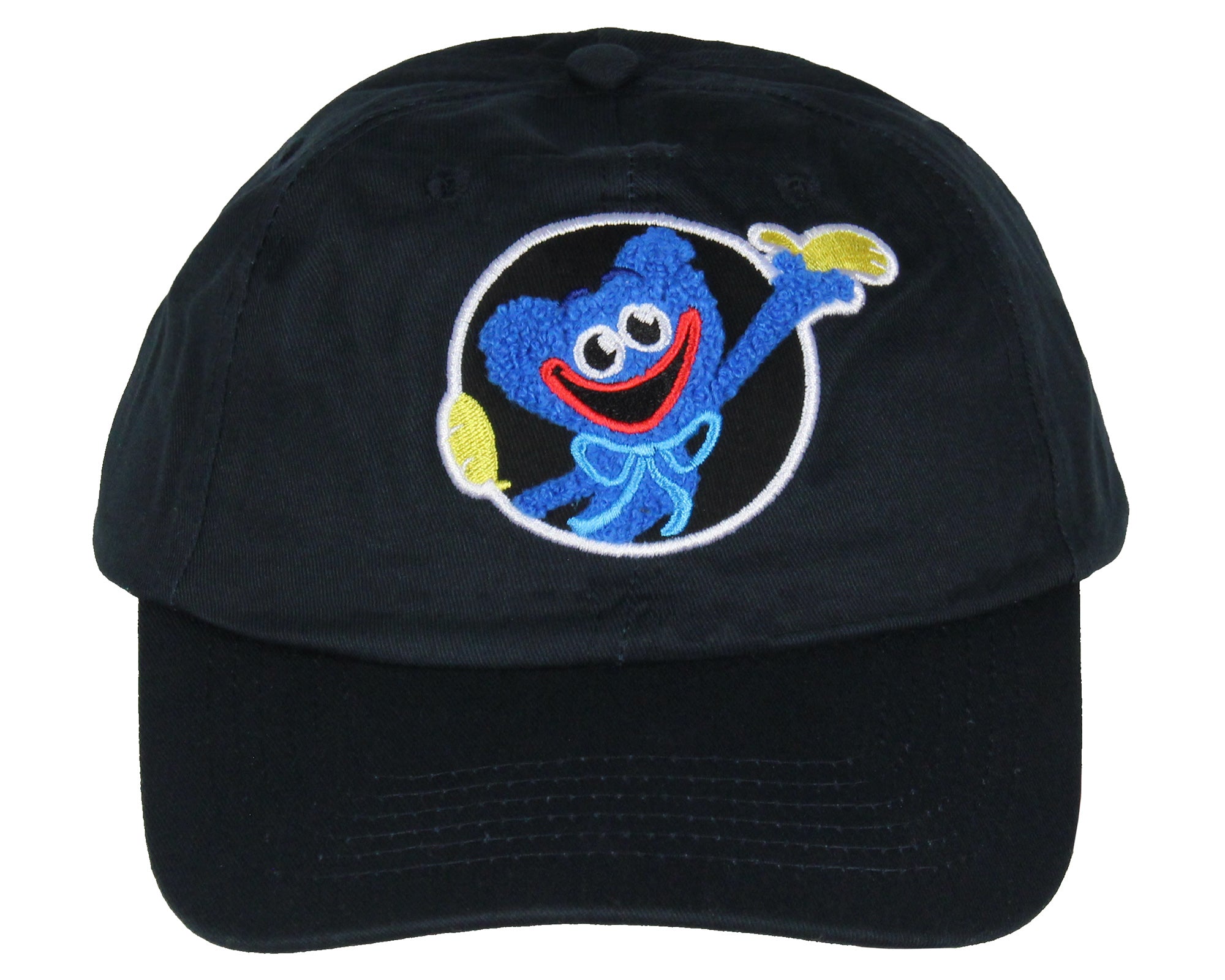 Poppy Playtime Huggy Wuggy Welcome Adjustable OSFM Dad Hat Cap for Men and Women