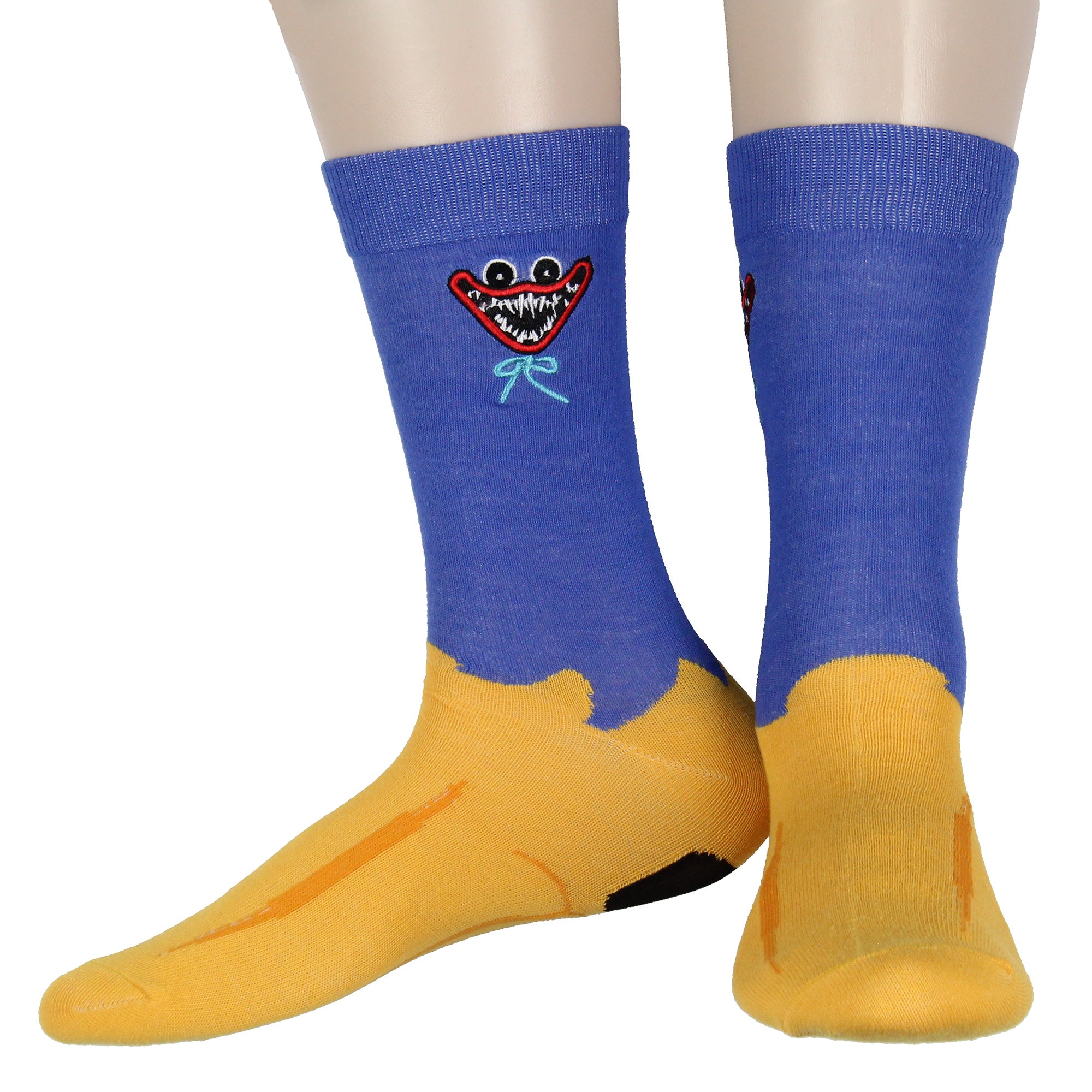 Poppy Playtime Co. Horror Game 2-Pack Adult Crew Socks OSFM