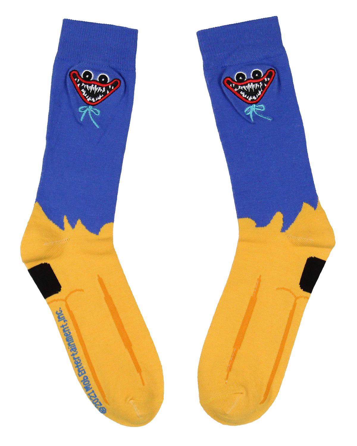 Poppy Playtime Co. Horror Game 2-Pack Adult Crew Socks OSFM
