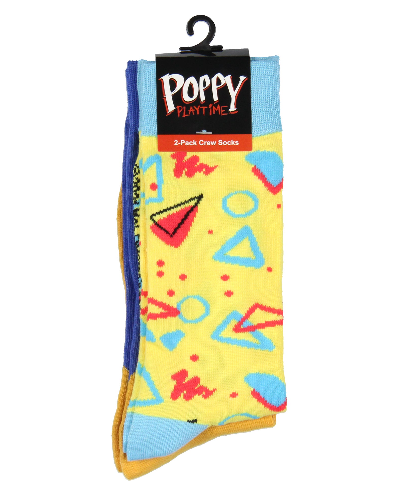 Poppy Playtime Co. Horror Game 2-Pack Adult Crew Socks OSFM