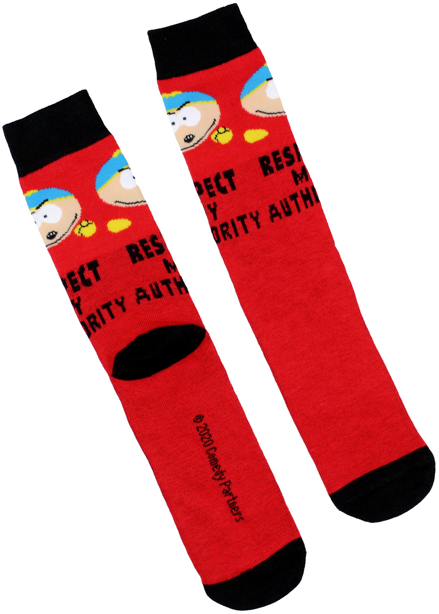 South Park Men's Irreverant Animated Comedy Men's 3 Pair Crew Socks