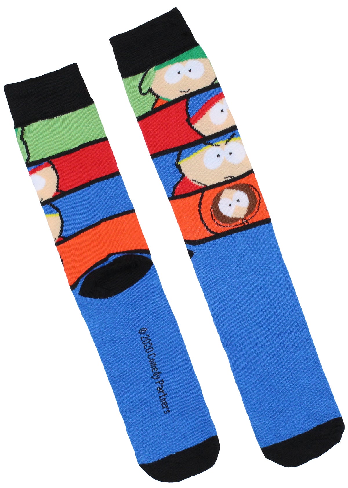 South Park Men's Irreverant Animated Comedy Men's 3 Pair Crew Socks