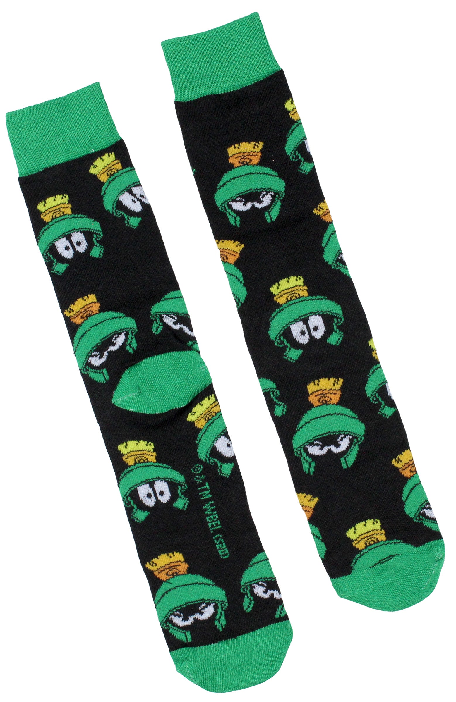 WB Looney Tunes Character Men's 3 Pair Casual Crew Socks Mid Calf
