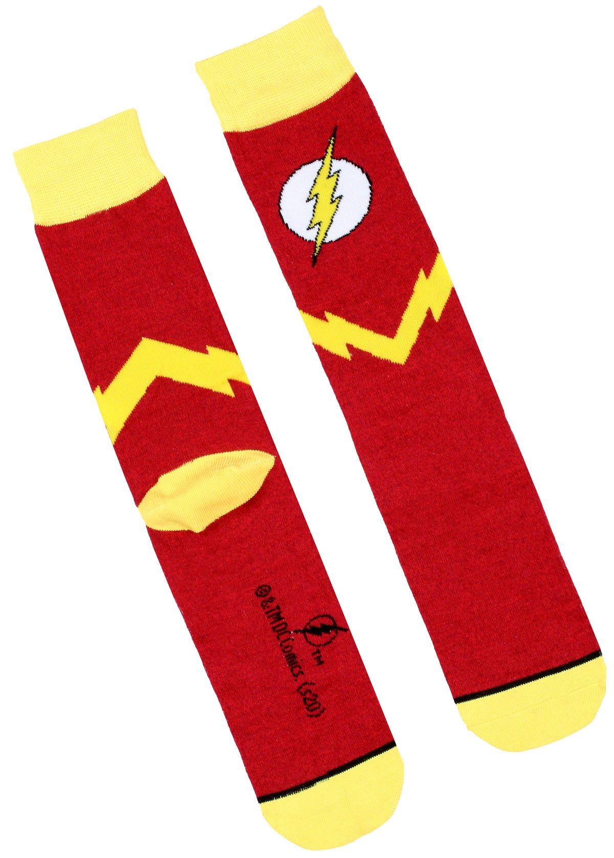 DC Comics Justice League Superman The Flash Batman Socks Men's 3 Pack Crew Socks