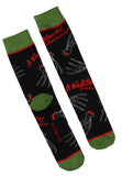 A Nightmare On Elm Street Socks Freddy Krueger Movies Men's 3 Pack Crew Socks